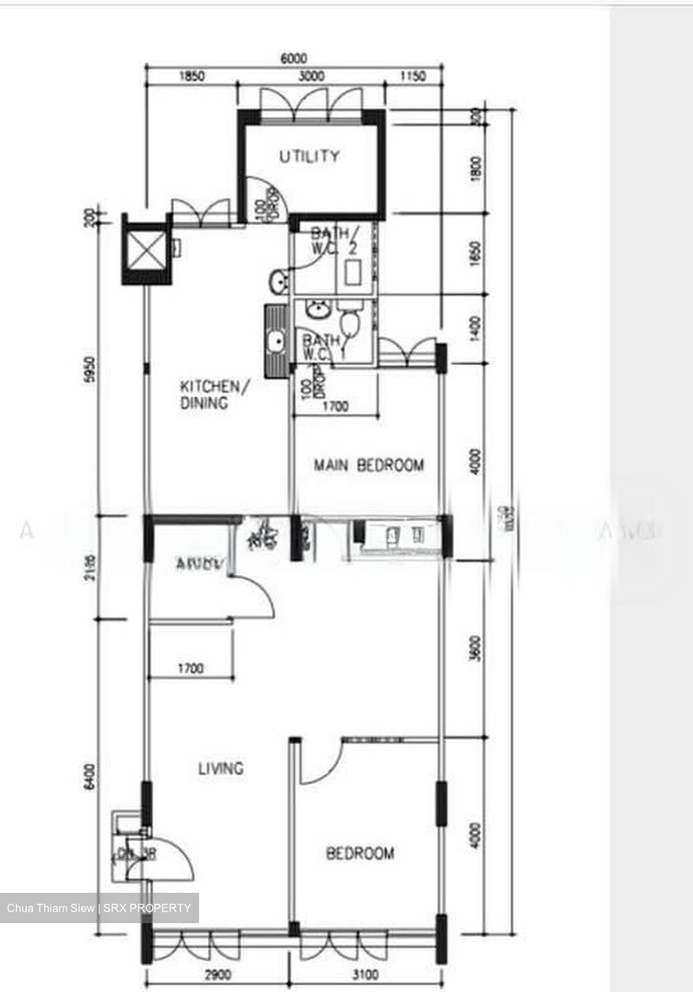 Blk 6 Marsiling Gardens (Woodlands), HDB 3 Rooms #603627751